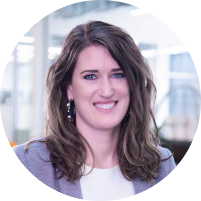 Headshot of employee named katherine