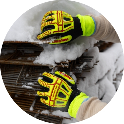 Go to cold resistant gloves with impact protection.