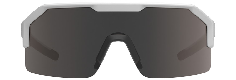 Frame showing high contrast + polarized safety lens tint that helps block glare and promote color contrast.