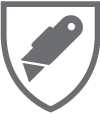 Cut rating icon